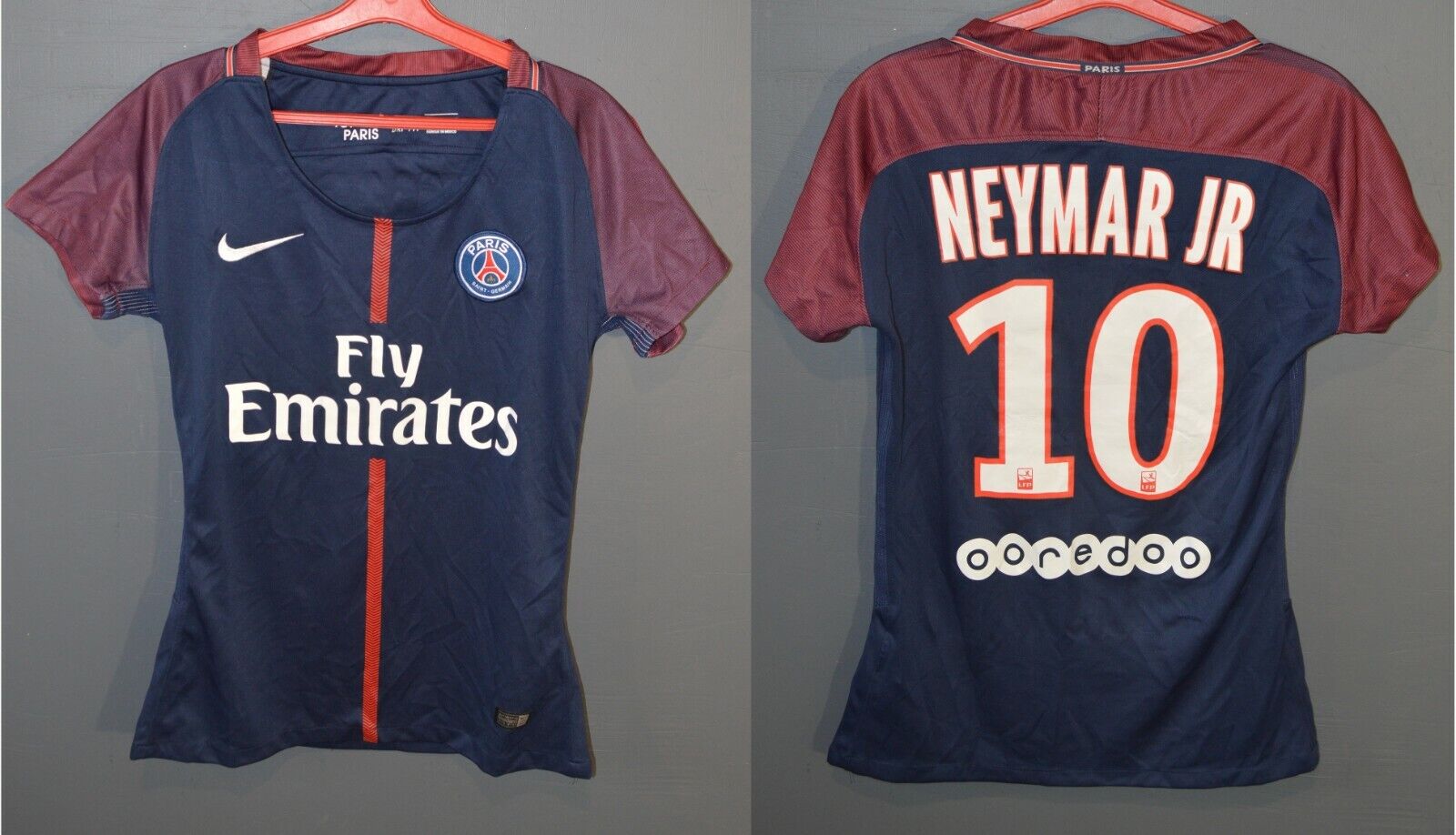 Maillot PSG Home 2017-2018 (Neymar JR 10) S – SPRI FOOT