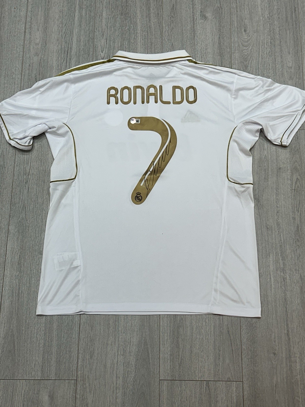 Cristiano Ronaldo Signed Real Madrid 2011-12 Shirt with Beckett COA