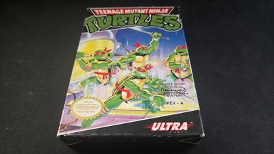 Teenage Mutant Ninja Turtles Nintendo NES Boxing Video Games for