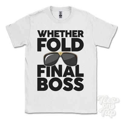 OB FOLD FINAL BOSS T-SHIRT lustiges Weihnachtsgeschenk Windermere Cumbria England