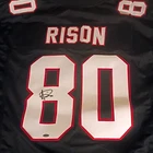 New ListingAndre Rison Atlanta Falcons Signed Original Football Jersey #80