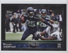 2015 Topps Topps.com Online Exclusive Oversized Black 11/199 Richard Sherman 0h1