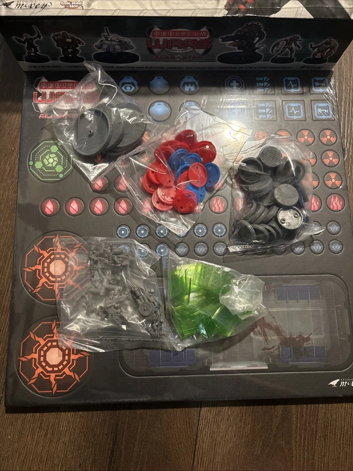 Sedition Wars Battle for Alabaster Board Game NIB Complete New 2012 - Image 2 of 2