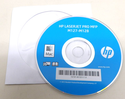 Hp Laserjet Pro MFP M127-M128 Printers Driver Software CD DVD only For MAC