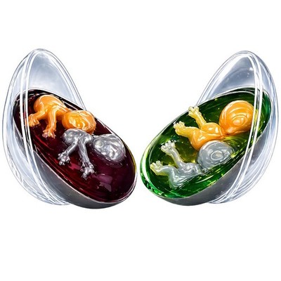 2 x Zwilling Baby Alien Ei Kokon mit Schleim Birthpod Party Gastgeschenk Tasche Füllspielzeug