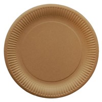 All Natural 900 StüCk Pappteller Ø23Cm, Rund, Braun