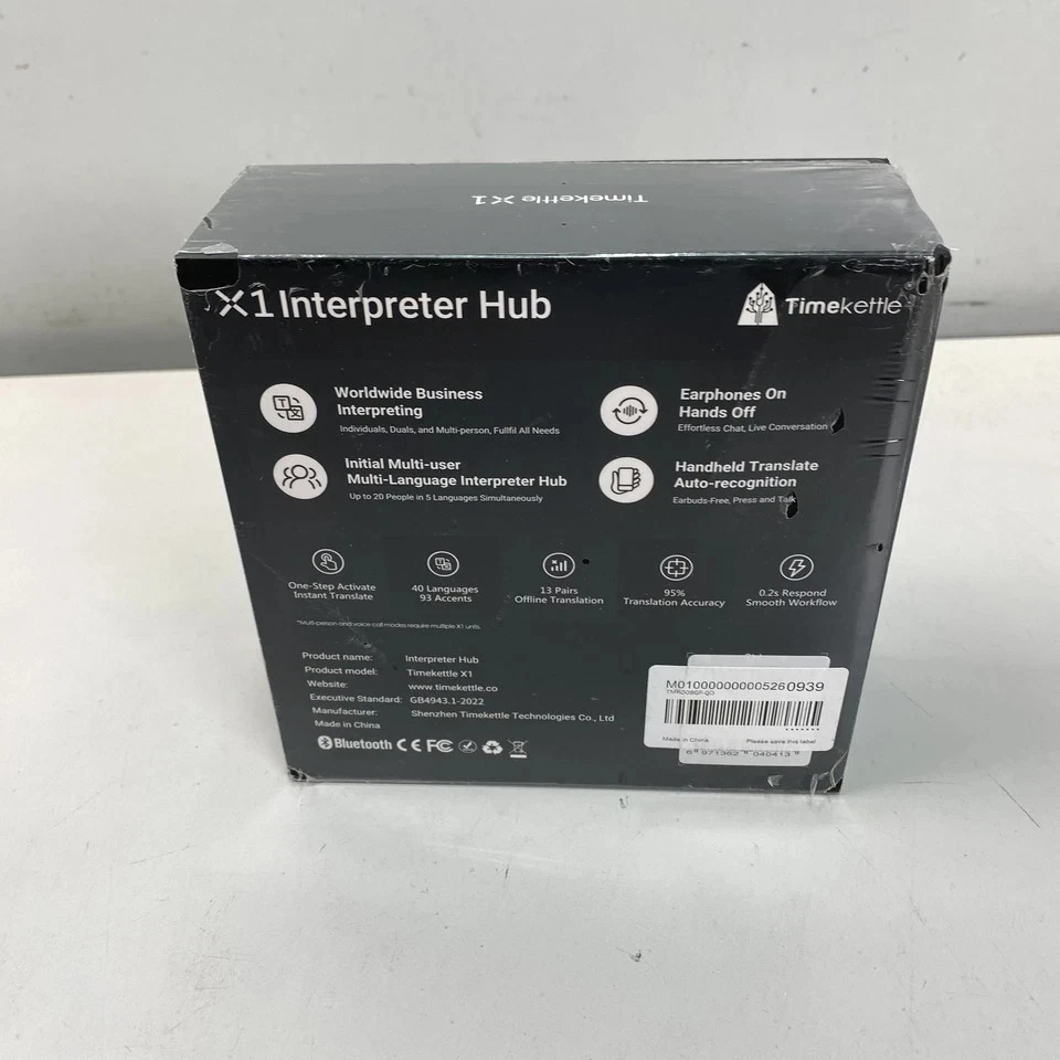 Timekettle X1 AI Interpreter Hub Standalone Translator - Image 4 of 4