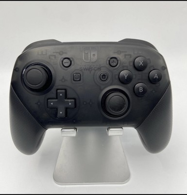 #ad Genuine Nintendo Switch Pro Controller Wireless Official HAC 013 Black Tested $38.99