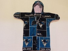 SAN JOSE SHARKS NHL 0-6 Mo. BABY BUNTING COAT, OUTERWEAR, ALL SEASONS
