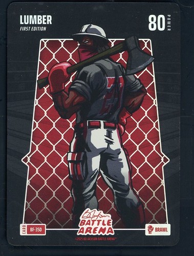 2026 Bo Jackson Battle Arena Lumber James Wood Battlefoils Brawl