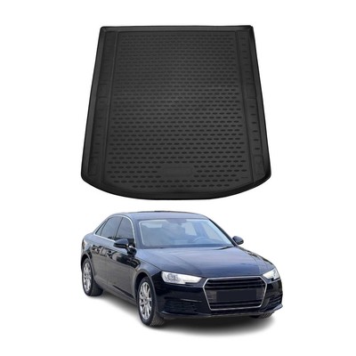 OMAC Cargo Mats Liner for Audi A4 S4 Sedan Quattro 2017-2024 Waterproof TPE