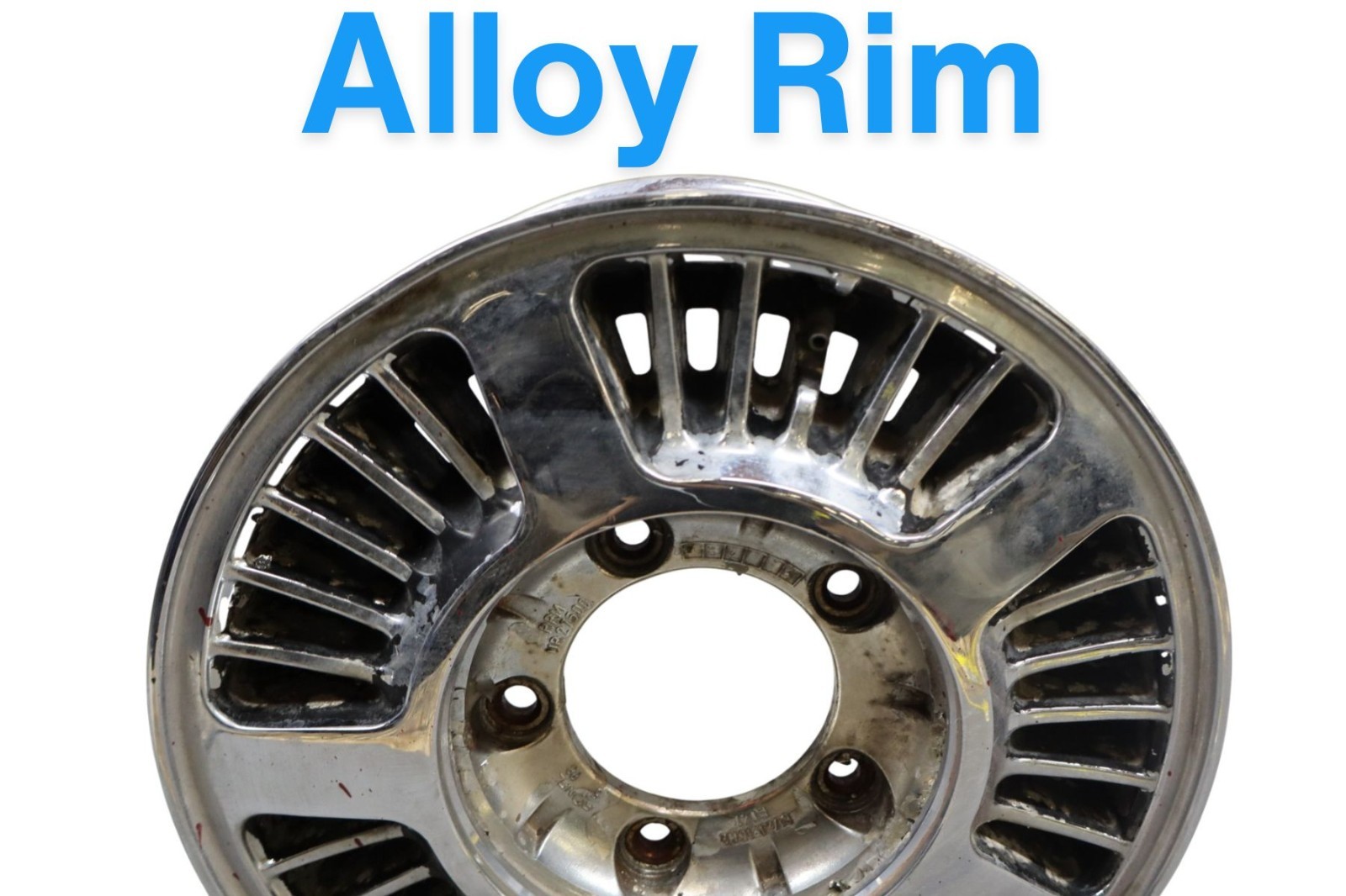 1986-1992 Bentley Turbo R Eight Alloy Wheel Rim 6-1/2J x 15H2 ET41 UR27500 Oem