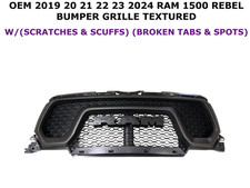 2019-2024 Ram 1500 Rebel Front Upper Bumper Grille Broek Textured