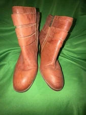 EUC Isola leather boho bootie size 10 womens