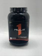 RULE 1 Protein Mint Chocolate Chip Protein Isolate Hydrolysate 2.01lb Exp 02/26