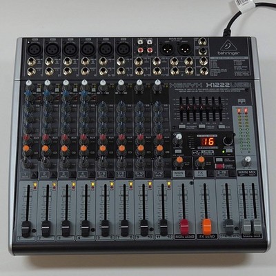 Behringer Xenyx X1222 USB 16-Channel 16 Input Bus Mixer