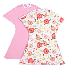 SleepingBaby Zipadee-Zip Transition Swaddle - Cozy Baby Swaddle Blanket with