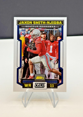 2023 Panini Score Jaxon Smith-Njigba Rookie #348 Seattle Seahawks