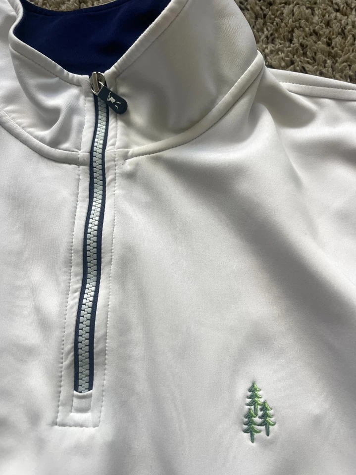 Whispering Pines Golf Vest Mens Large Pullover 1/4 Zip - Image 2 of 4
