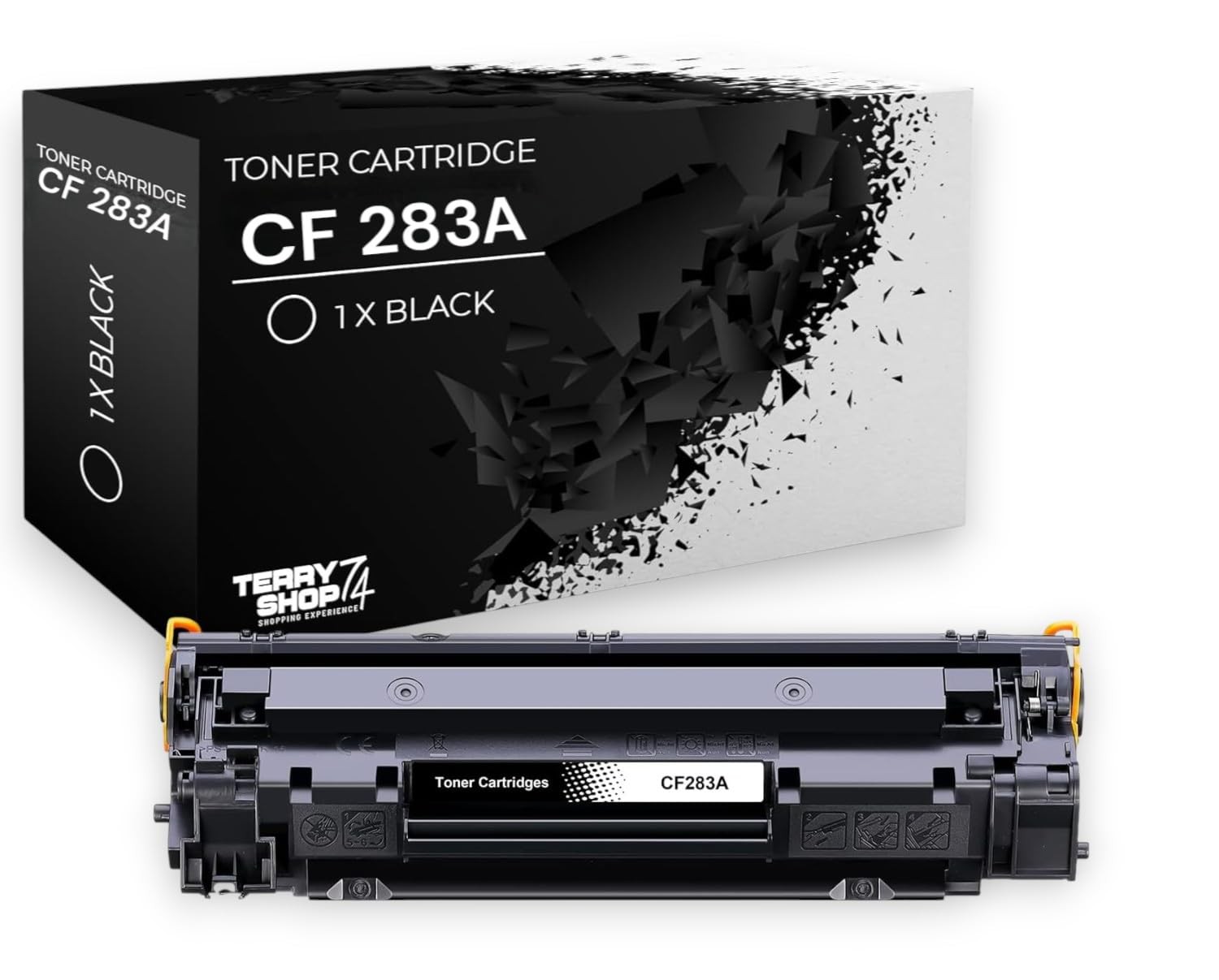 Toner HP 83A CF283A noir haute capacité pour des textes d'une netteté absolue