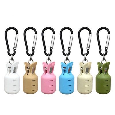 Plastic Squid Hook Cover with Carabiner Clip for Saltwater Fishing Gear