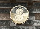 1978 Garfield Vintage Round .999 1/4 oz Fine Silver Coin by Silvertowne