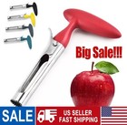 Fruit Apple Corer Pear Tools Stainless Steel Kitchen Twist Easy Core Remover US