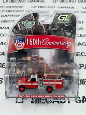GREENLIGHT 1987 Ford F-350 Mini Pumper FDNY Fire Truck 1:64 Diecast