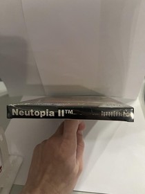 Neutopia II 2 (TurboGrafx-16, 1992)BOX ONLY - Still has plastic wrap on it -Rare