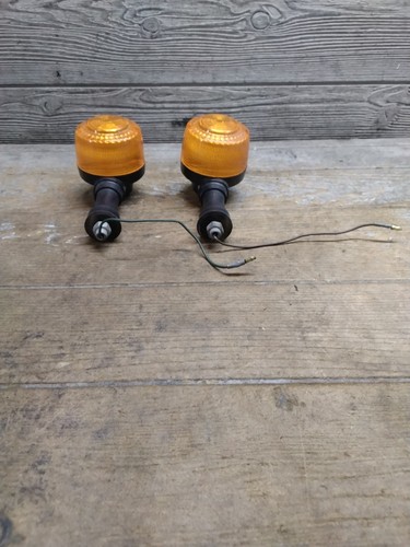1984 84 Yamaha QT50 Yamahahopper Scooter Rear Left Right Flasher Turn Signals - Picture 16 of 21