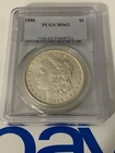 1886 Morgan Silver Dollar, PCGS MS 63 Blast White Coin