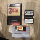 The Legend of Zelda: A Link to the Past Super SNES Authentic With Manual Tested