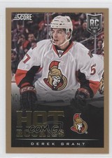 2013-14 Score Hot Rookies Gold Derek Grant #594 1w0