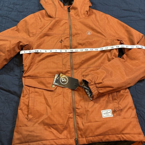 Orange Volcom Snowboarding Jacket. Insulated Outer Shell. New With Tags! - Picture 3 of 8