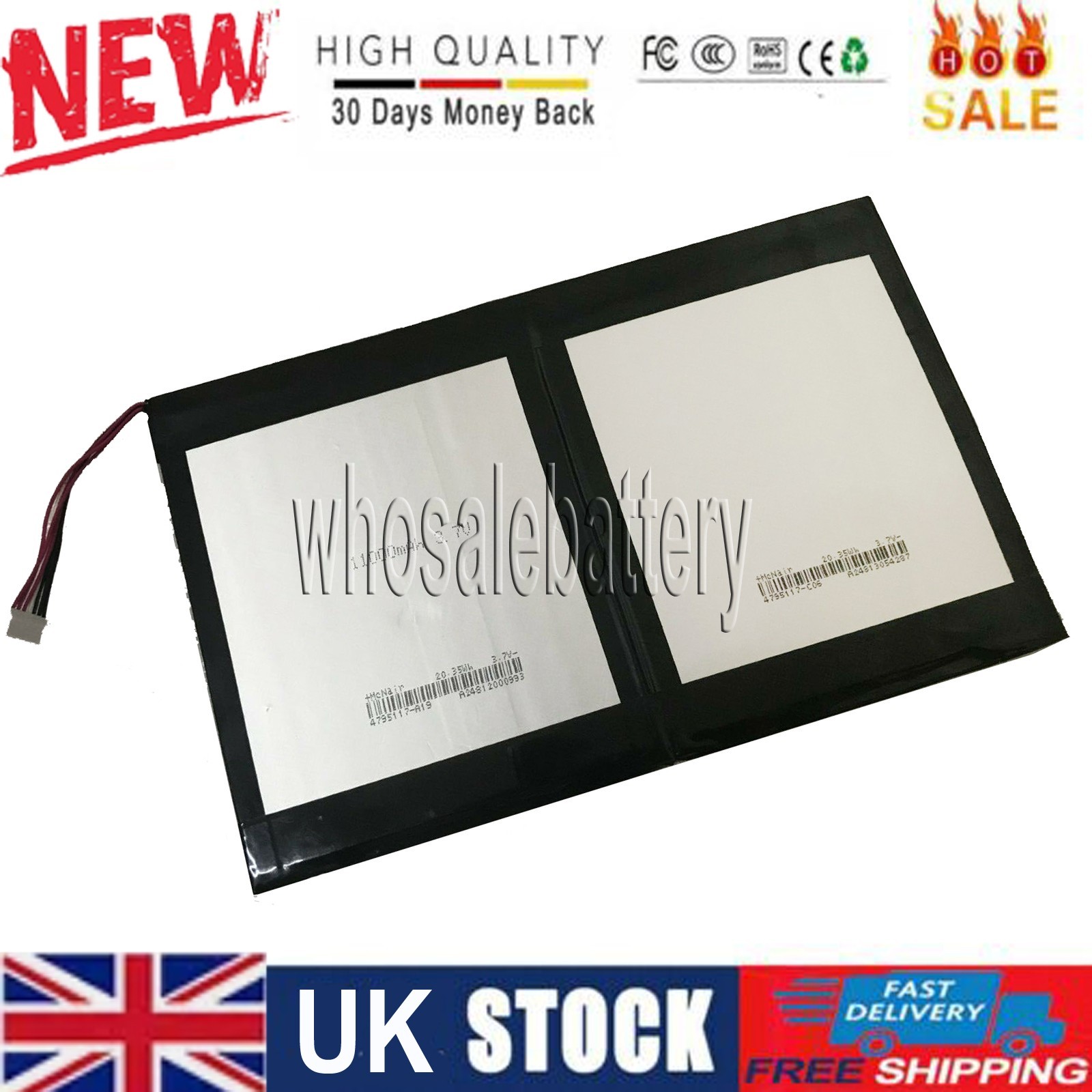 Battery 11000mAh for Autel MaxiSys CV, MaxiSys MS908, MaxiSys MS908 Pro
