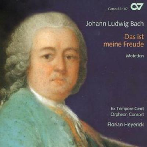 Johann Ludwig Bac Das Ist Meine Freude - Motets (Heyerick, Orpheon Consort (CD)
