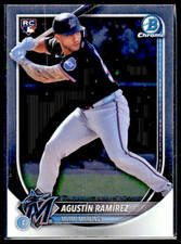 2025 Bowman Chrome #91 Agustin Ramirez RC Red Rookie Variation