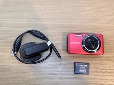 Samsung ES74 Digital Compact Camera 5x Zoom 14.2MP, Red
