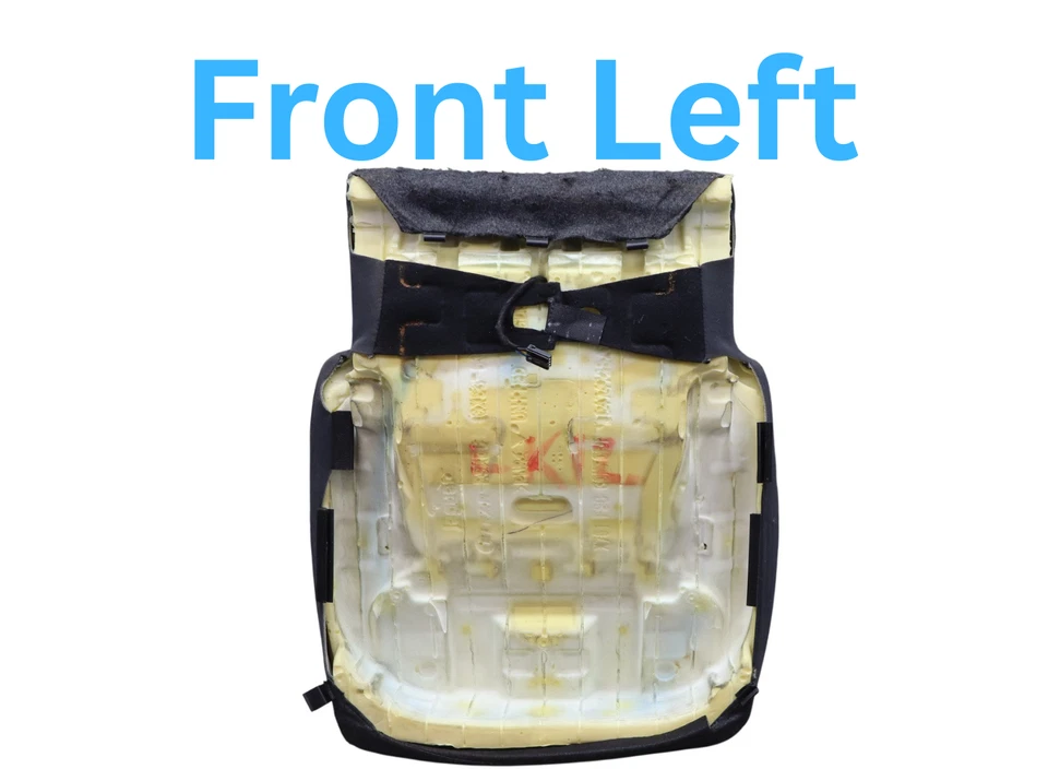 Cojín de asiento inferior delantero izquierdo Jaguar XF 16-20 negro OEM Foto 3 de 4