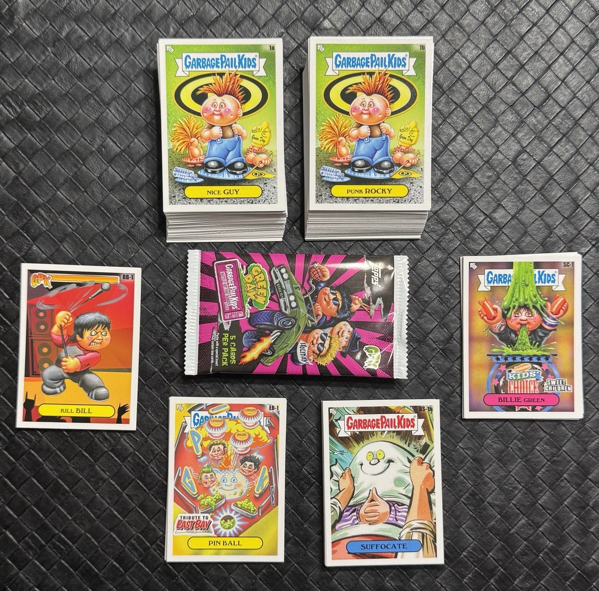2025 Garbage Pail Kids GPK x Green Day Complete 138 Card Set