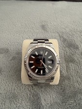 Rolex Datejust II – 2015 – 116334 – 41mm – Black Dial – Fluted Bezel