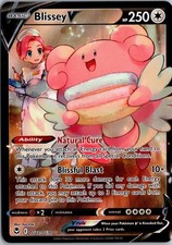 Blissey V Holo Ultra Rare SWSH12: Silver Tempest Trainer Gallery TG22/TG30 NM on eBay