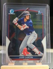 2023 Bowman - Chrome Prospects #BCP-105 Juan Chacon (RC) Boston Red Sox #PBOS