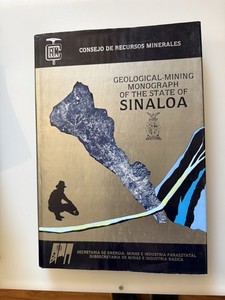 Geological Mining Monograph Of Sinaloa 4 Large Color Maps 1994 Complete