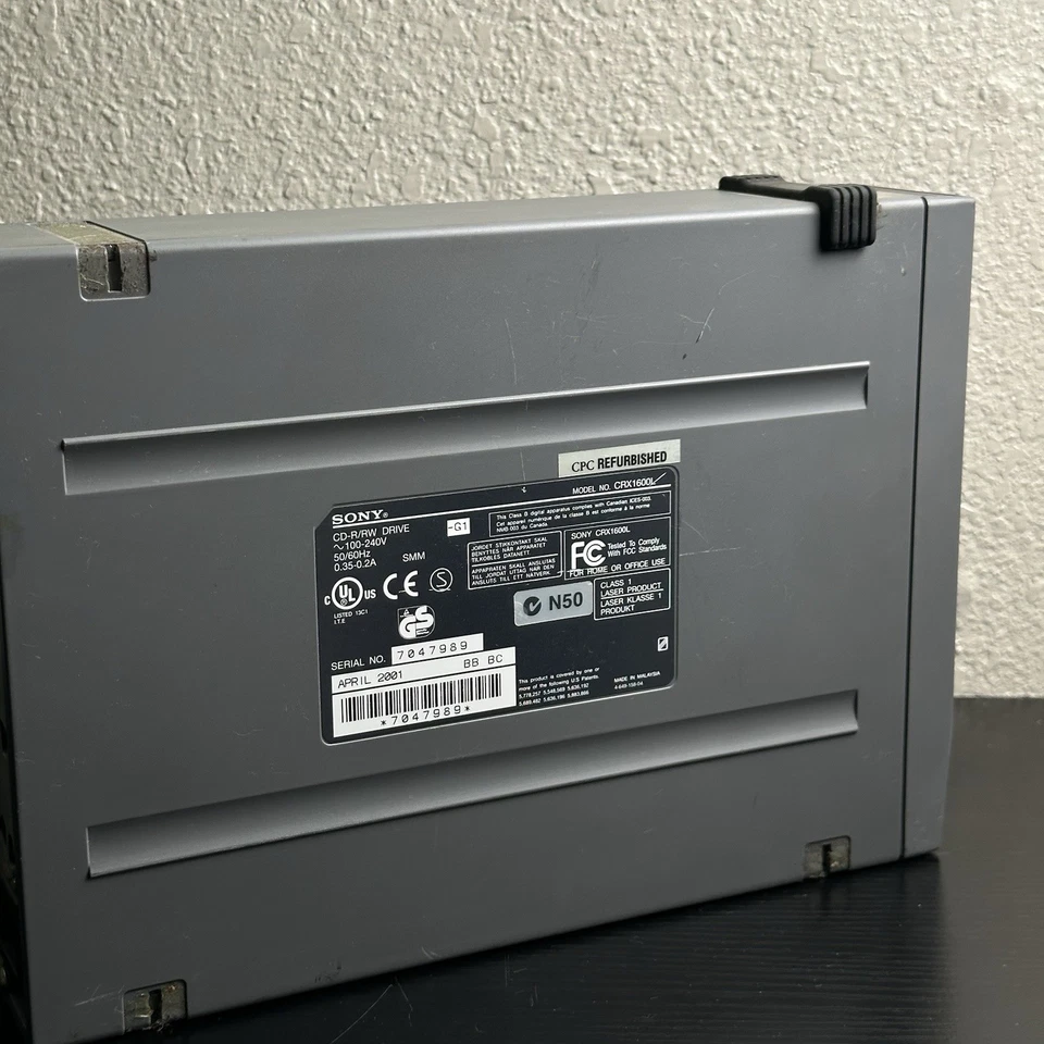 Sony CRX1600L CD-R/RW Drive i.LINK 12x8x32x - Image 3 of 4