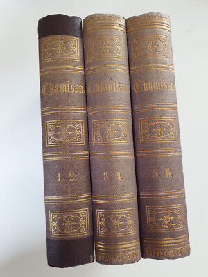 Adelbert von Chamisso's Werke 1864 Hardcover Zustand gut