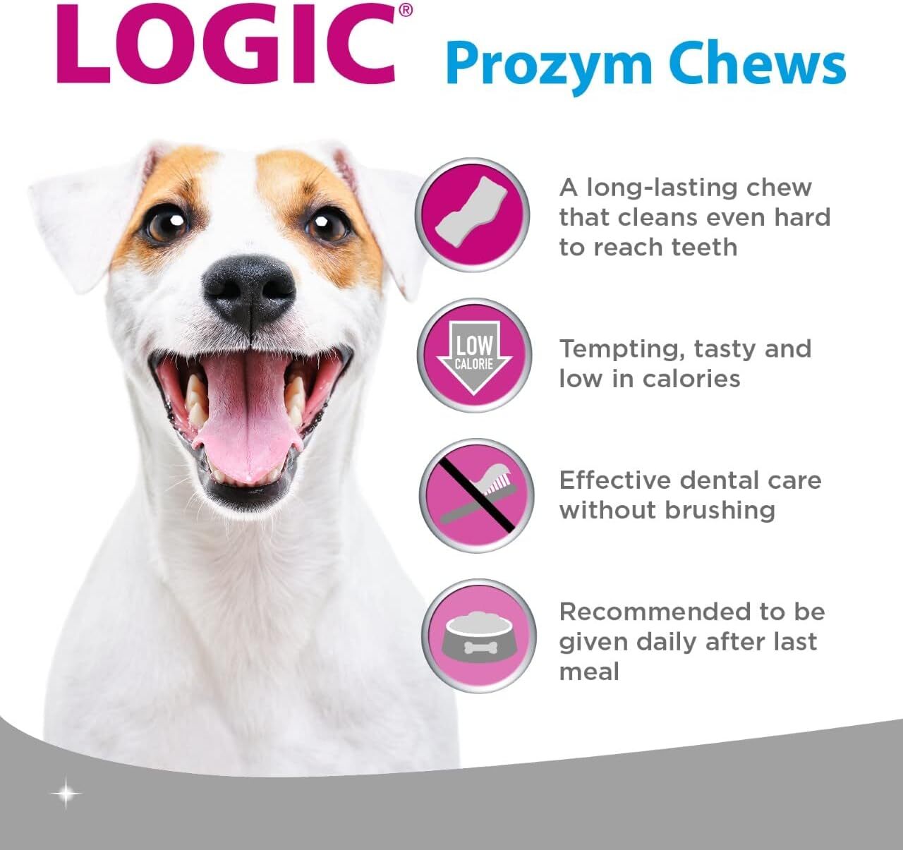Logic Prozym Dental Chews For Small Dogs 375263 (Pack of 15) for sale