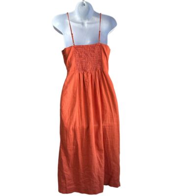 chinese dress ladies Linen-Blend Tiered Mini Dress