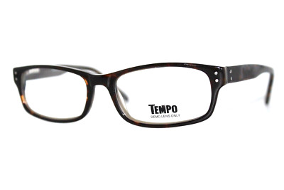 NEW TEMPO MP 3003 TO TORTOISE AUTHENTIC EYEGLASSES FRAMES 52-17-140MM RX