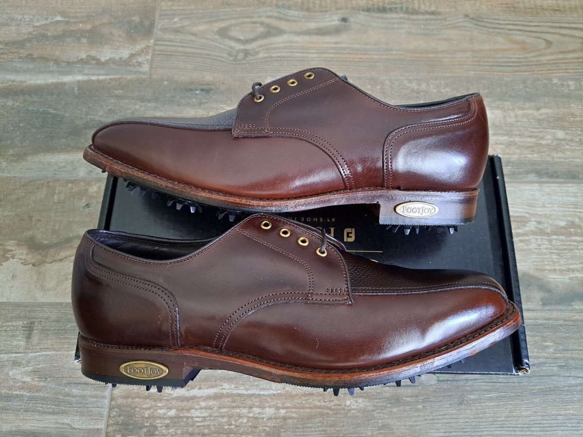 NEW Footjoy Classics Dry Premiere Mens Golf Shoes 50394 BRN 10C | eBay